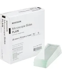 Microscope Slide McKesson 1 X 3 Inch X 1 mm Plain