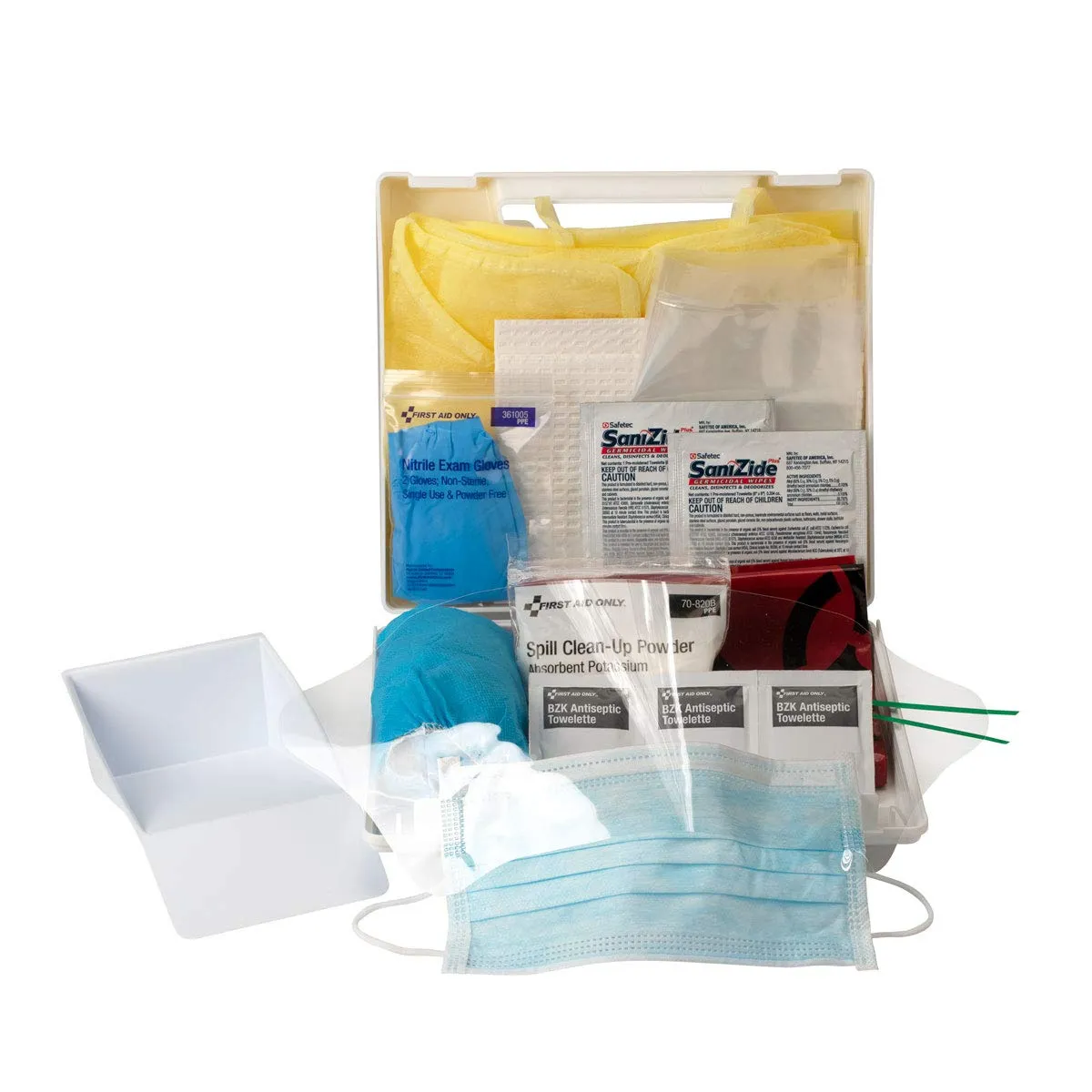 First Aid Only Bloodborne Pathogen Spill Clean Up Kit