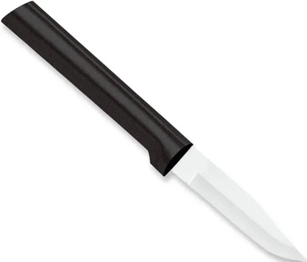 RADA CUTLERY W202 PEELING PARING KNIFE BLACK HANDLE MADE IN USA