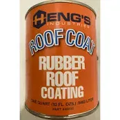 Heng&#039;s® 46032 - 32 oz. Fibered EPDM Rubber White Roof Coating