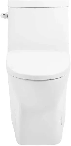 Swiss Madison SM-1T267 Sublime II One-Piece Round Toilet with Left Side Flush, 10" Rough-In 1.28 GPF