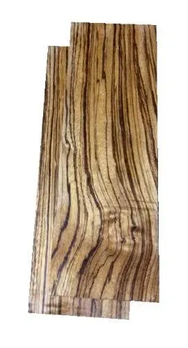 Zebrawood Lumber 3/4"x4"x12" - 2 Pack