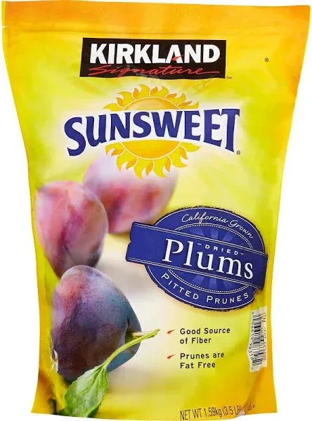 Signature's Dried Plums Pitted Prunes, 3.5 Lb (2 Bags)