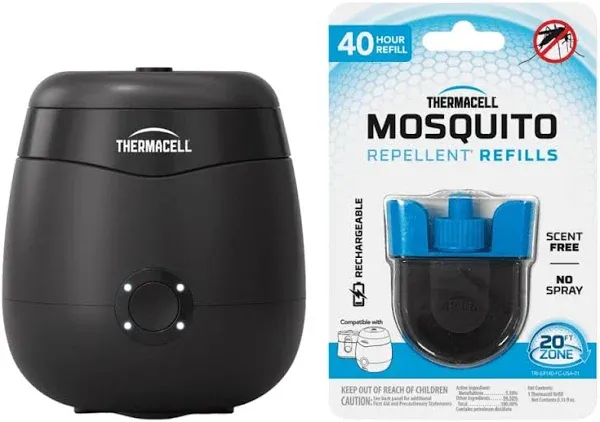 Thermacell Mosquito Repellent E-Series Rechargeable Repeller