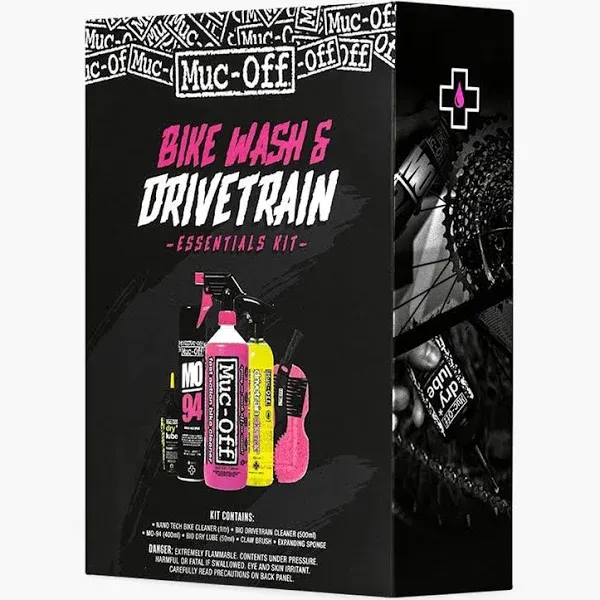 MUC-OFF Bike Wash & Drivetrain Essentials Kit