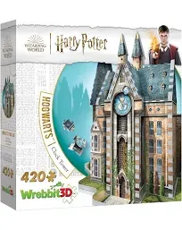 Wrebbit Harry Potter Collection - Hogwarts - Clock Tower 3D Puzzle: 420 Pcs