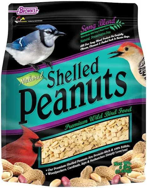 Brown's Song Blend Natural Shelled Peanuts