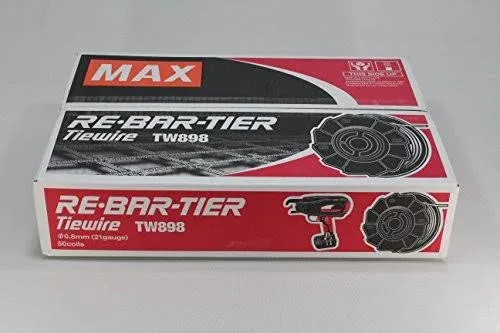 Max TW898 Rebar Tie Wire Roll Pack of 50