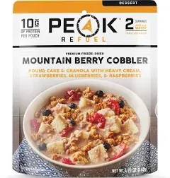 Mountain Berry Cobbler - 2 Servings