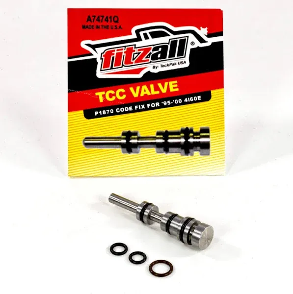 4L60E TCC Valve Code Fix 1996 -2000 Fitzall TeckPak GM Chevy GMC transmission