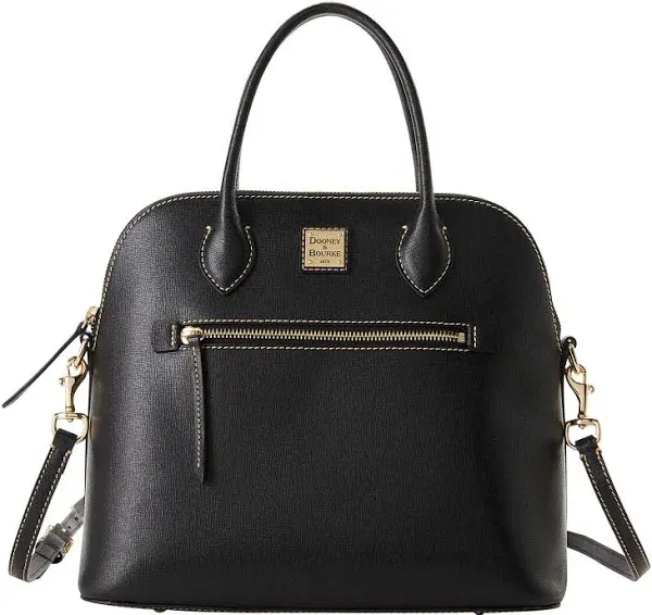 Dooney &amp; Bourke 
Large Domed Satchel…BLACK