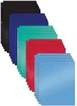 Better Office Products 3 Hole Punch Pocket Folders