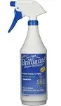 Brilliant Crystal Chandelier Cleaner Manual Sprayer 32oz Environmentally Safe, Ammonia-Free, Drip-Dry Formula, Made in USA (1)