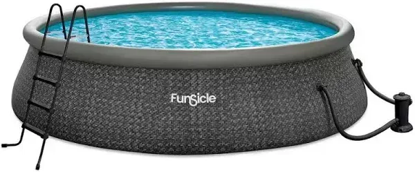 Funsicle 18' x 48" QuickSet Ring Top Above Ground Swimming Pool