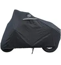 Dowco 51096-00 Guardian WeatherAll Plus Heavy Duty Outdoor Waterproof Motorcycle Cover, Black, fits Honda Grom, Honda Monkey, Kawasaki Z125