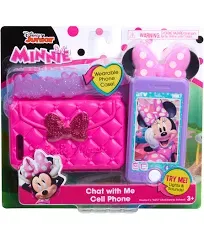 Minnie Mouse Disney Junior Chat with Me Cell Phone Set, Lights and Sounds New