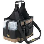 Custom Leathercraft 1528 22 Pocket Large Electrical and Maintenance Tool Carrier