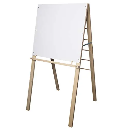 Flipside Big Book Easel - 24" (2 ft) Width x 24" (2 ft) Height - White Surface - Rectangle - Assembly Required - 1 Each