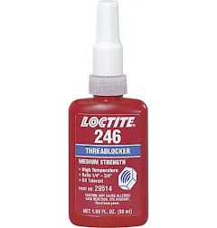 Loctite 246 Threadlocker Medium Strength/High Temperature 196508