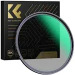 K&amp;F Black Pro-Mist Filter1/2 Special Diffusion Effects Filter Nano-X  49mm-82mm