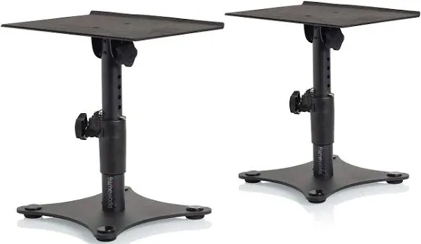 Gator Frameworks GFWSPKSTMNDSK Desktop Studio Monitor and Speaker Stand Pair