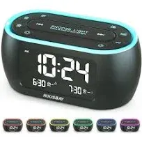 Housbay Glow Small Alarm Clock Radio