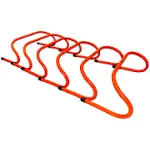 6 Pack Agility Speed Training Hurdles- 6" Detachable Agility Training Hurdles- Sports Practice Equipment for Athletes, Soccer, Basketball