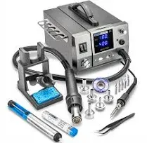 X-Tronic 4040-PRO-X • Platinum Series • 750 Watt Hot Air Rework Soldering Iron Station • Brushless DC Vortex Blower Air System • C/F Conversion, 0-30