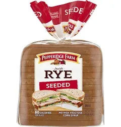 Pepperidge Farm Bread Jewish Rye Seeded