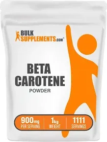 Bulksupplements.com Beta Carotene Powder Vitamin A Supplements Beta Carotene Supplements