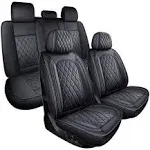 Seat Covers Full Set,Car Seat Covers Breathable Car Seat Protector Waterproof Fi