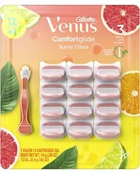 Gillette Venus Comfort Glide Sunny Citrus Razor