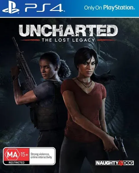 Uncharted: The Lost Legacy Hits - Sony PlayStation 4 New Factory Sealed