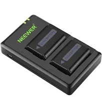 Neewer NP-FW50 Camera Battery Charger Set