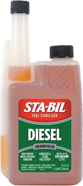 STA-BIL Diesel Formula Fuel Stabilizer  Performance Improver - 32oz