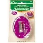 CLOVER Magnet Pin Caddy, Bordeaux, 4 Height x 31 Length x 1.4 Width