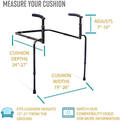 Able Life 8150 Stand Assist Adjustable Standing Mobility Aid