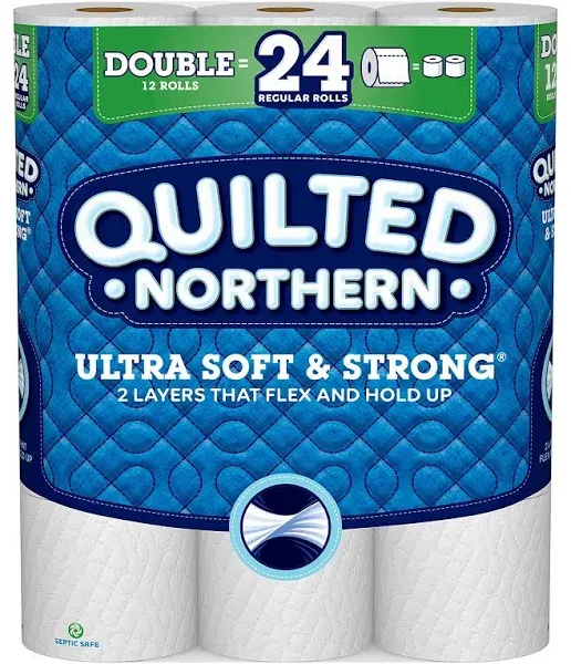 Quilted Northern Ultra Soft & Strong Toilet Paper (244 Sheets/Roll, 32 Rolls)