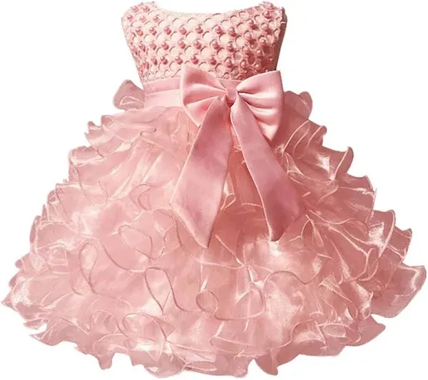 Baby Girl Ruffle Lace Pageant Dress