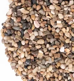 5 lbs Polished Pebbles, 3/8 Inch Pea Gravel for Plants, Decorative Stones River Rocks for Succulent Soil Cover, Cactus, Aquarium, Vase and Outdoor Garden Landscaping