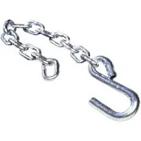 Tiedown Engineering 3/16 X 15-1/2 Bow Safety Chain 81201 Boat Trailer Marine