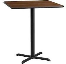 Flash Furniture 30' Laminate Table Top Height Table Base