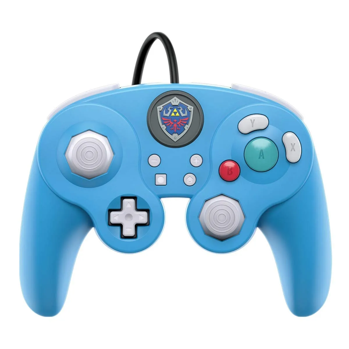 Nintendo Switch PDP Fight Pad Pro Legend of Zelda GameCube Style Controller Blue