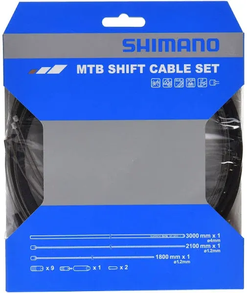 SHIMANO MTB Stainless Steel Gear Cable Set Cycling Gear