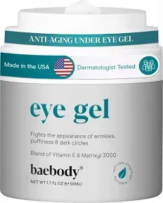 Eye Gel (1.7 Oz) Cooling under Eye Cream for Dark Circles, Puffiness and Bags un