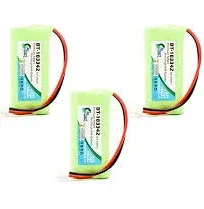 4 Pack - Replacement for AT&T EL52313 Battery - Compatible with AT&T Cordless Phone Battery (700mAh 2.4V NI-MH)