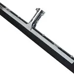 Carlisle 36632400 Flo-Pac 22" Black Double Foam Floor Squeegee with Metal Frame