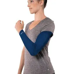 Copper Compression Arm Sleeve Copper Infused Full Arm Brace for Forearm