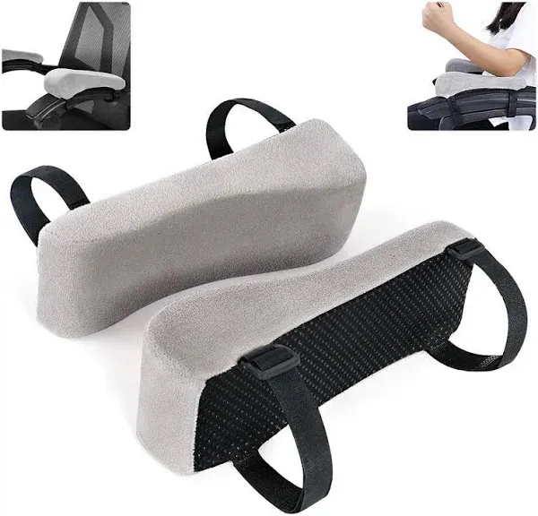 Bokemar Memory Foam Arm Rest Office Chair Armrest Pads