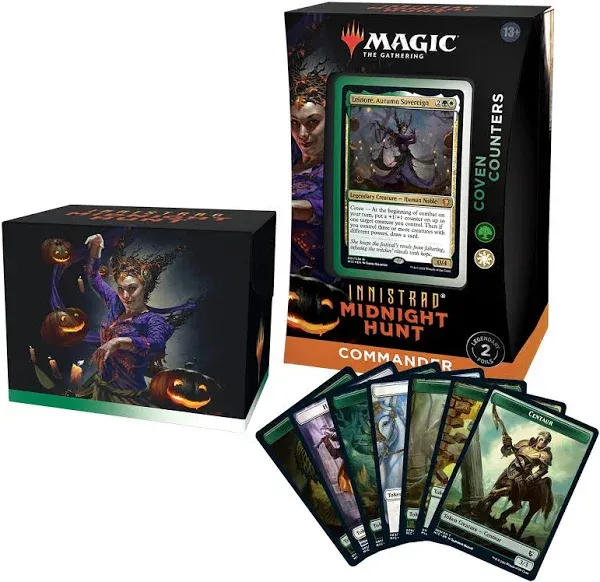 Magic: The Gathering Innistrad: Midnight Hunt Commander Deck – Undead Unleashed (Blue-Black)